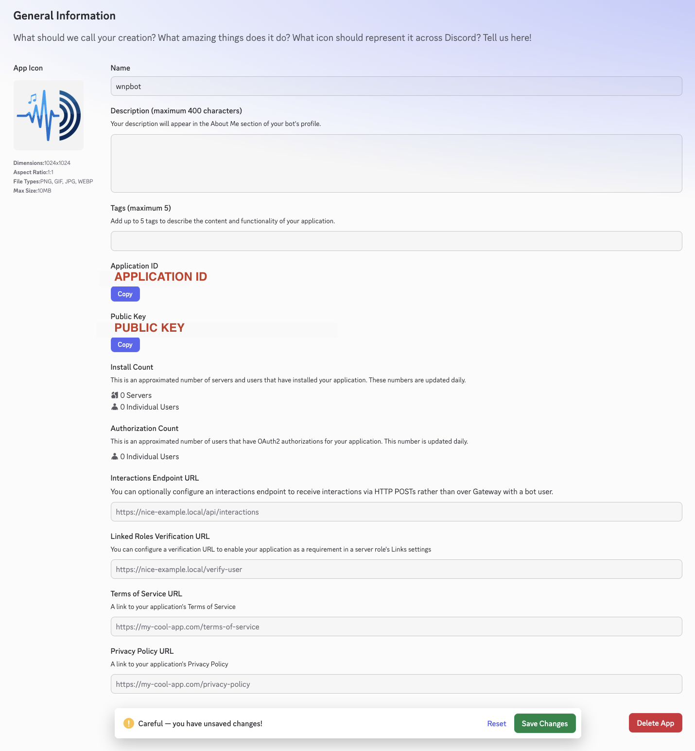 Discord app general information