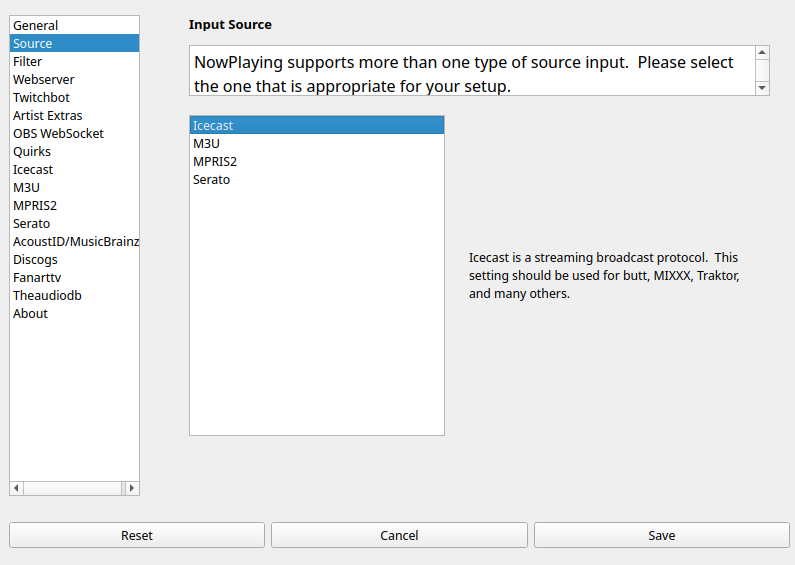 icecast-input-source