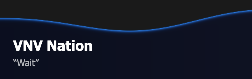 WebGL wave-edge panel overlay
